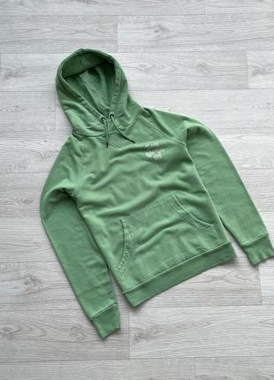 Лимитированное худи hugo boss orange 98 logo hoodie light green толстовка1 фото