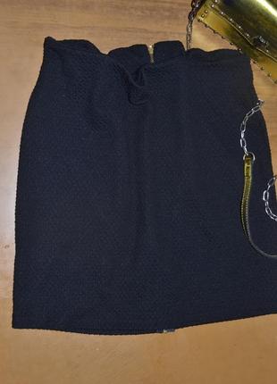 Короткая женская юбка  woolworths на молнии сзади3 фото