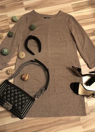 Платье баллон «гусиная лапка» (крупнобритания🇬🇧)