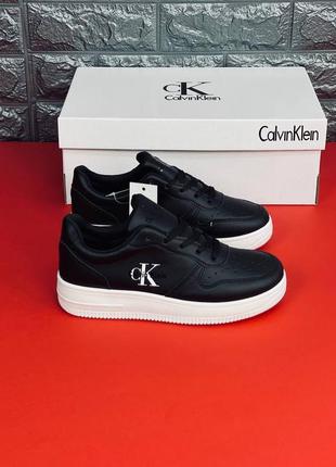 Кроссовки calvin klein мужские, черные повседневные кроссовки