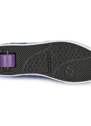 Роликові кросівки heelys pro 20 prints blue purple pink he100982 (31)8 фото