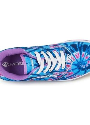 Роликові кросівки heelys pro 20 prints blue purple pink he100982 (31)7 фото