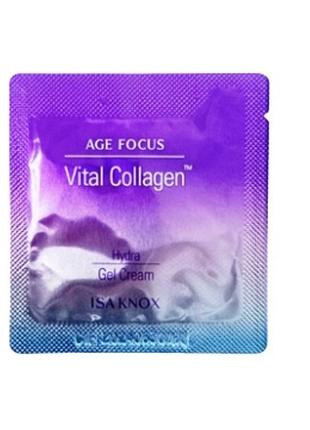 Isa knox age focus vital collagen hydra gel cream 1ml антивозрастной крем