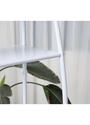 Стелаж над пральною машиною підлоговий bonro b12 білий