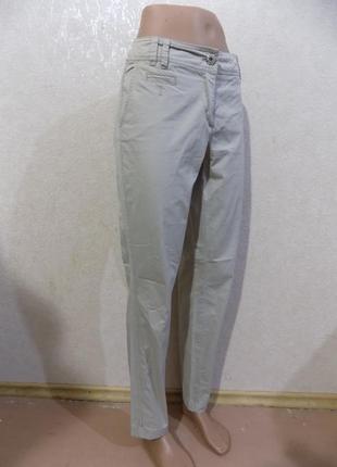 Брюки штаны джинсы скинни коттоновые бежевые фирменные s.oliver размер 463 фото