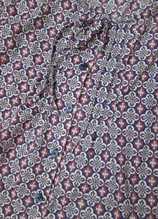 Легкая летняя блуза на пуговичках f&f / размер 10-12/ состояние новой вещи4 фото