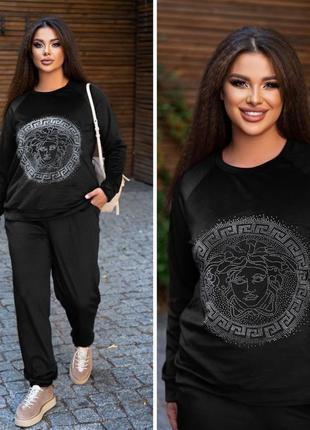 Костюм велюровый весна 2024