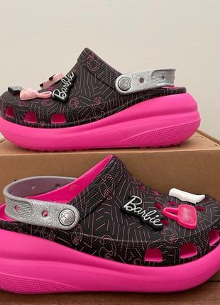 Сабо crocs crush barbie w7 w8