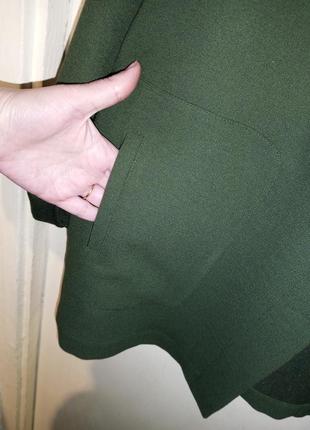 Italy, вовняний 95%-стрейч, піджак-жакет з кишенями,бохо,великого розміру,італия6 фото