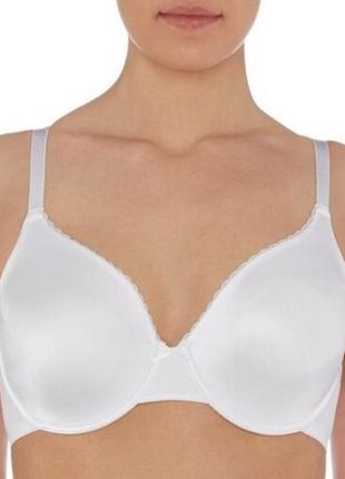 38d 85d/80е супер комфортный гладкий белый бюстгальтер минимайзер как вторая кожа