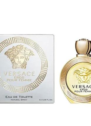 Versace eros pour femme туалетна вода2 фото