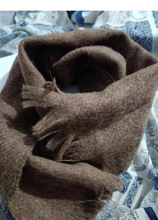 Seafield натуральний шотландський  вовняний pure new  wool шарф шотландія