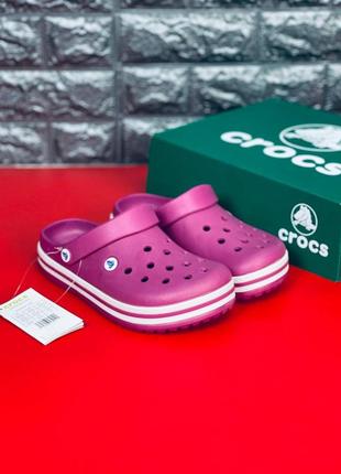 Супер яркие женские кроксы crocs шлёпанцы крокс