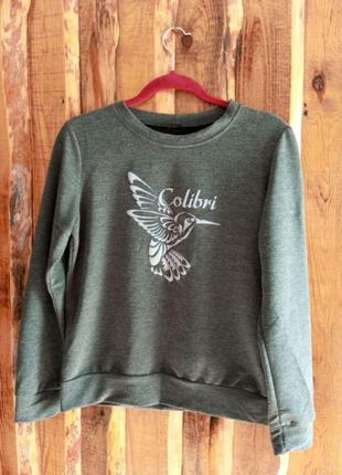Женский свитшот colibri серый 🩶