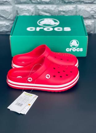 Супер яркие шлёпанцы crocs кроксы женскые5 фото