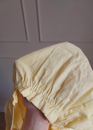 Сарафан вільного крою оверсайз бавовняний плаття сарафан свободного кроя оверсайз хлопковый6 фото
