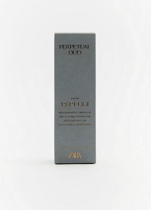 Женский парфюм perpetual oud 30 ml от zara в индивидуальной упаковке2 фото