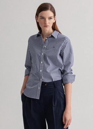 Брендова сорочка в клітинку від gant