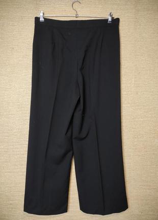 Шерстяные широкие брюки брюки палаццо6 фото