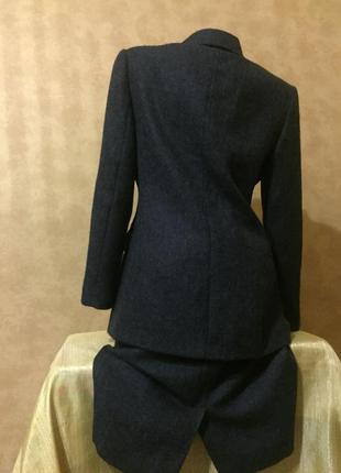 Итальянский шикарный деловой костюм пиджак юбка жакет2 фото