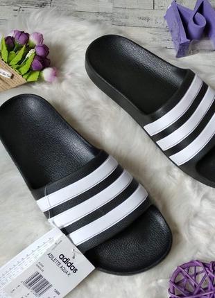 Женские шлепки adidas шлепанцы женские черные 38 размер4 фото