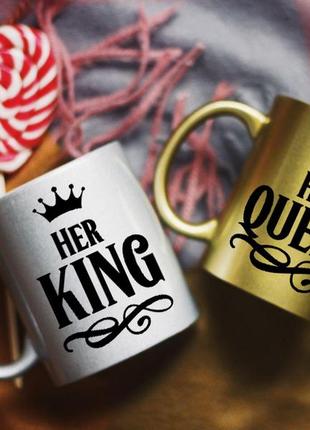 Парные чашки king queen
