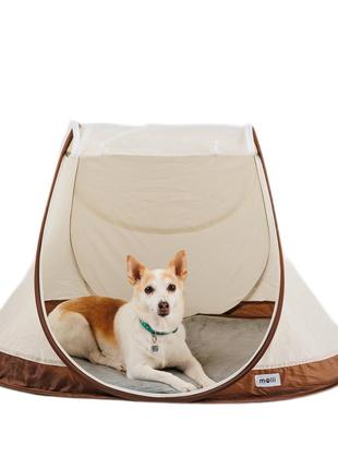 Большой манеж палатка для кошек и собак складной переносной вольер домик для животных 111*64 см molli
