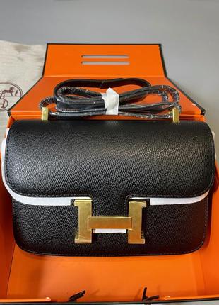 Кожаная сумка hermes constance 23, ерме, єрме