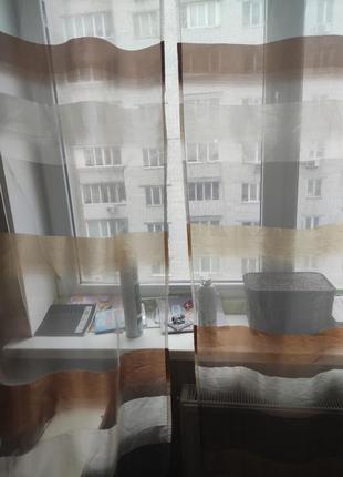 Штора шикарная 215*125. 2 штуки.