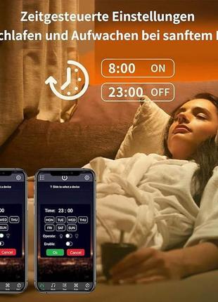 Светодиодная лента ksipze ‎st51 k2410 , rgb led fairy lights strip, с дистанционным...