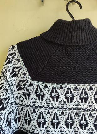 Оригинальный свитер в норвежском стиле от бренда m&amp;s пуловер джемпер оверсайз3 фото