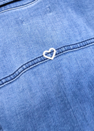 Брендова джинсова куртка піджак please італійка етикетка3 фото
