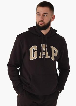 Худі gap logo hoodie tiktok brown  546844341 s