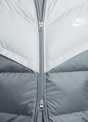 Пуховик nike sf wr pl-fld hd jkt grey fb8185-077 s9 фото