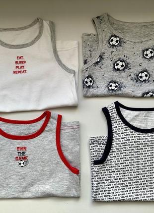 Набор маек primark 4-6 лет