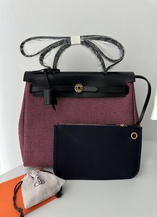 Сумка люкс в стиле hermes herbag эксклюзив3 фото