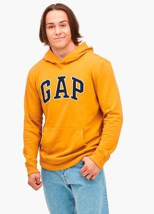 Худі gap logo hoodie orange 546844461 m
