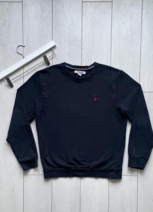 Свитшот u.s. polo assn мужской кофта реглан толстовка пайта