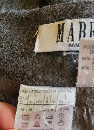 Шерстянная базовая юбка marella max mara8 фото