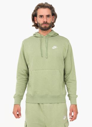 Худі nike club hoodie po ft green cz7857-334 s