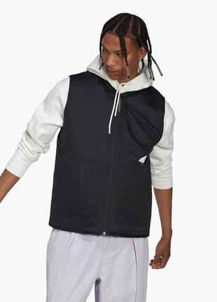 Жилетка adidas puffer vest black/white hg2061 m