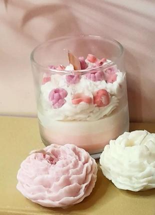 Соєва свічка десерт.3 фото