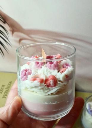 Соєва свічка десерт.2 фото