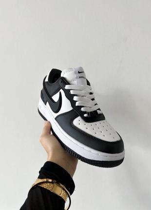 Найк nike air force af 1 low x ambush black/white6 фото