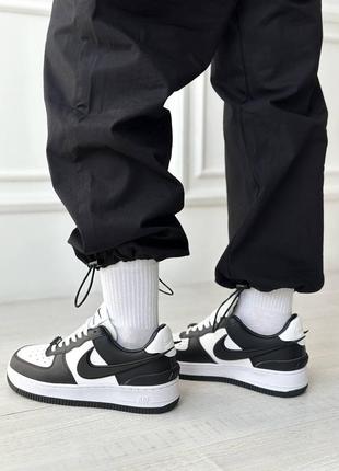 Найк nike air force af 1 low x ambush black/white7 фото