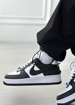 Найк nike air force af 1 low x ambush black/white4 фото