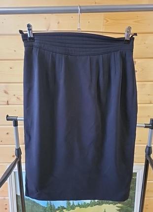 Оригинальная шерстяная базовая юбка escada2 фото