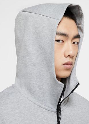 Толстовка nike sportswear tech fleece grey cu4489-063 l4 фото