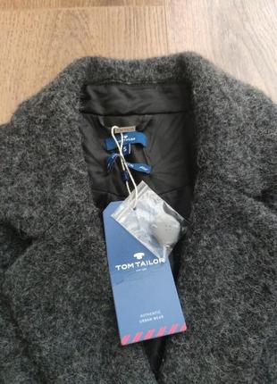 Шерстяное пальто tom taylor5 фото