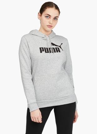 Худі puma essentials hoodie grey 846858-04 m